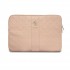 9877 GUESS COMP. SLEEVE PEONY PU 4G & CLASSIC LOGOS STRIPE PINK 14/15"