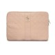 9877 GUESS COMP. SLEEVE PEONY PU 4G & CLASSIC LOGOS STRIPE PINK 14/15"