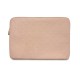 9877 GUESS COMP. SLEEVE PEONY PU 4G & CLASSIC LOGOS STRIPE PINK 14/15"