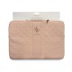 9877 GUESS COMP. SLEEVE PEONY PU 4G & CLASSIC LOGOS STRIPE PINK 14/15"