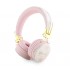 0264 Guess Guess Bluetooth Headphones - 4G Metal Logo - PinkBluetooth-Apple-Roze