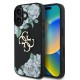 6927 GUESS HC GRAINED PU ROSES AND BIG 4G LOGO BLACK IP16