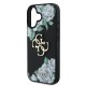 6927 GUESS HC GRAINED PU ROSES AND BIG 4G LOGO BLACK IP16