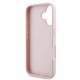 7078 GUESS HC GRAINED PU ROSES AND BIG 4G LOGO PINK IP16