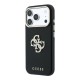 4269 GUESS HC SW SMOOTH IP18 PRO BLACK PU & BIG STRASS LOGO 