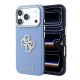 4306 GUESS HC SW SMOOTH IP18 PRO LIGHT BLUE PU & BIG STRASS LOGO