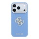 4306 GUESS HC SW SMOOTH IP18 PRO LIGHT BLUE PU & BIG STRASS LOGO
