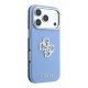 4306 GUESS HC SW SMOOTH IP18 PRO LIGHT BLUE PU & BIG STRASS LOGO