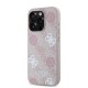 3334 GUESS HC MAGSAFE PU PEONY ON 4G BACKGROUND PINK IP15 PRO
