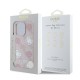 3334 GUESS HC MAGSAFE PU PEONY ON 4G BACKGROUND PINK IP15 PRO