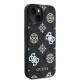 2870 GUESS HC MAGSAFE PU PEONY ON 4G BACKGROUND BLACK IP15