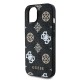 2870 GUESS HC MAGSAFE PU PEONY ON 4G BACKGROUND BLACK IP15