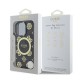 9897 GUESS HC MAGSAFE IML PEONY ON 4G BACKGROUND BLACK IP15 PRO MAX