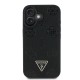 7528 GUESS HC MAGSAFE GRAINED PU HOT STAMP TRIANGLE BLACK IP16