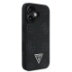 7528 GUESS HC MAGSAFE GRAINED PU HOT STAMP TRIANGLE BLACK IP16