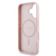 7672 GUESS HC MAG GRAINED PU HOT STAMP PEONY TRIANGLE PINK IP16