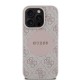 6804 GUESS HC MAGSAFE PU 4G CIRCLE W/ CLASSIC LOGO PINK IP16 PRO MAX