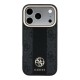 2500 GUESS HC MAGSAFE 4G W/ IP18 PRO PU STRIPE ROUND AND CLASSIC LOGOS BLACK 
