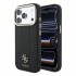 3231 GUESS HC MAGSAFE PU IP18 PRO MAX BLACK STRIPE HS PEONY 4G LOGO 