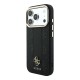 3231 GUESS HC MAGSAFE PU IP18 PRO MAX BLACK STRIPE HS PEONY 4G LOGO 