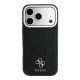 3231 GUESS HC MAGSAFE PU IP18 PRO MAX BLACK STRIPE HS PEONY 4G LOGO 