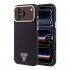 3507 GUESS HC MAGSAFE SW PU IP18 PRO BURGUNDY KEVLAR TRIANGLE LOGO 
