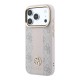 2630 GUESS HC MAGSAFE 4G W/ IP18 PRO MAX PINK PU STRIPE ROUND AND CLASSIC LOGOS 