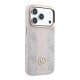 2630 GUESS HC MAGSAFE 4G W/ IP18 PRO MAX PINK PU STRIPE ROUND AND CLASSIC LOGOS 