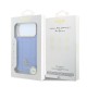 3262 GUESS HC MAGSAFE PU IP18 PRO LIGHT BLUE STRIPE HS PEONY 4G LOGO 