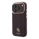 3149 GUESS HC MAGSAFE PU IP18 PRO BURGUNDY  STRIPE HS PEONY 4G LOGO 