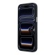 4672 GUESS HC MAGSAFE RING STAND IP18 PRO MAX BLACK  360 4G PU CLASSIC LOGO