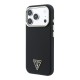 3477 GUESS HC MAGSAFE SW IP18 PRO MAX BLACK PU KEVLAR TRIANGLE LOGO