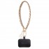 0660 GUESS HDSP PU SAFFIANO CHAIN STRAP W/ 4G CHARM PINK