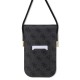 7671 GUESS WALLET 4G CORD SCRIPT BLACK