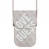0028 GUESS WALLET LOVE GUESS PRINT ON 4G W/CORD PINK