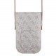 0028 GUESS WALLET LOVE GUESS PRINT ON 4G W/CORD PINK