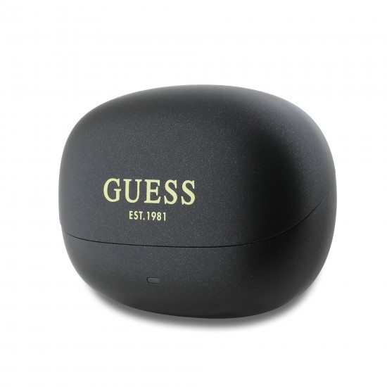 9044 GUESS TWS ANC/ENC CAPSULE CLASSIC PRINTED LOGO  BLACK