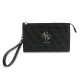 9801 GUESS PHONE POUCH 4G PU BIG 4G LOGO BLACK