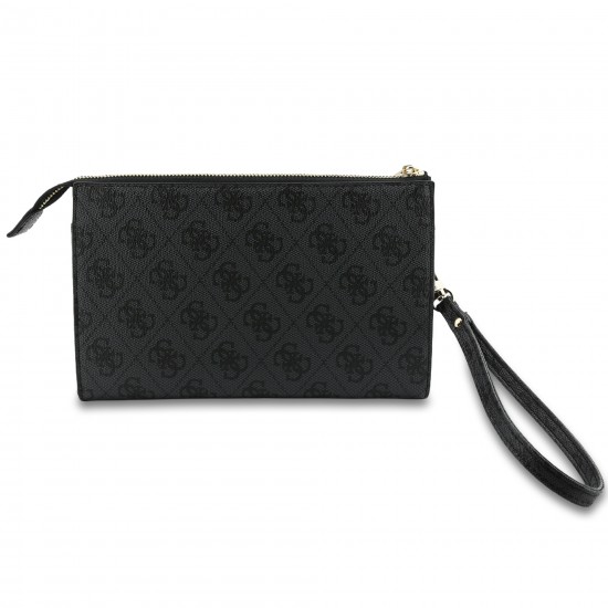9801 GUESS PHONE POUCH 4G PU BIG 4G LOGO BLACK