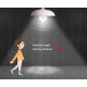 GY-020 12W PIR LED Интелигентна крушка със сензор за движение ВКЛ./ИЗКЛ. 220V 110V 12W 