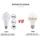 GY-021 5W PIR LED Интелигентна крушка със сензор за движение ВКЛ./ИЗКЛ. 220V 110V 12W 