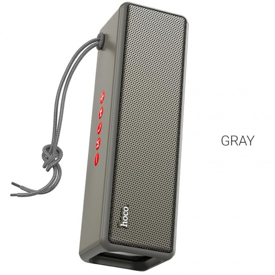 HOCO HC3 Bounce Bluetooth колонка 10W, TWS, USB, microSD, AUX – Сив