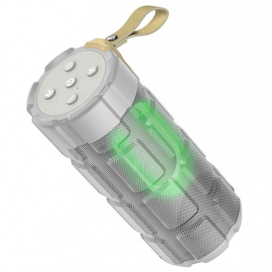 HC7 HOCO Безжичен високоговорител+LED "Pleasant спортен" - Сив