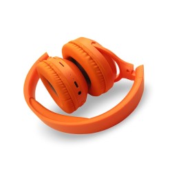 Блутут слушалки с LED индикатор MSL-906 - Оранжев