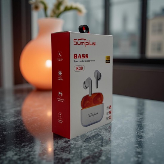 Безжични Bluetooth слушалки Sumiplus K30 - Черен