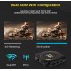 2024 HK1 RBOX H8S TV 4K HDR ULTRA HD android 13.0 TV Stick 4GB+32GB 2.4/5G Wifi 100M-LAN порт Netflix Youtube Media Player