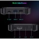 2024 HK1 RBOX K8 RGB TV 4K HDR ULTRA HD android 13.0 TV Stick 4GB+64GB 2.4/5G Wifi 100M-LAN порт Netflix Youtube Media Player