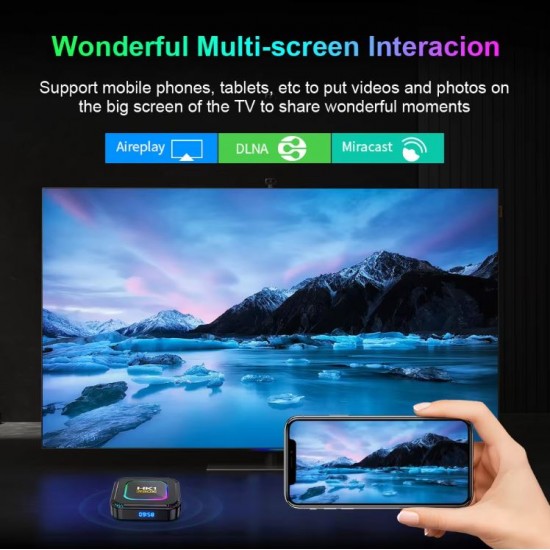 2024 HK1 RBOX K8 RGB TV 4K HDR ULTRA HD android 13.0 TV Stick 4GB+64GB 2.4/5G Wifi 100M-LAN порт Netflix Youtube Media Player