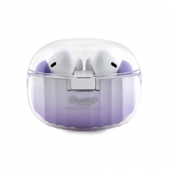 0453 H.KITTY TWS GRADIENT ELECTROPLATING LOGO PURPLE