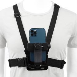 HL-26 Нагръден държач за телефон – Chest Mount Harness за POV заснемане с регулируеми презрамки